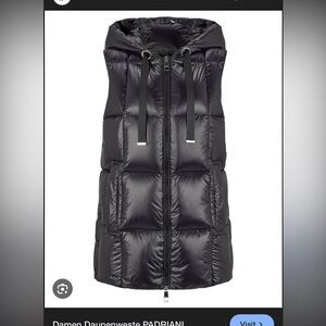 Boss Black Quilted Vest Padriani gilet
